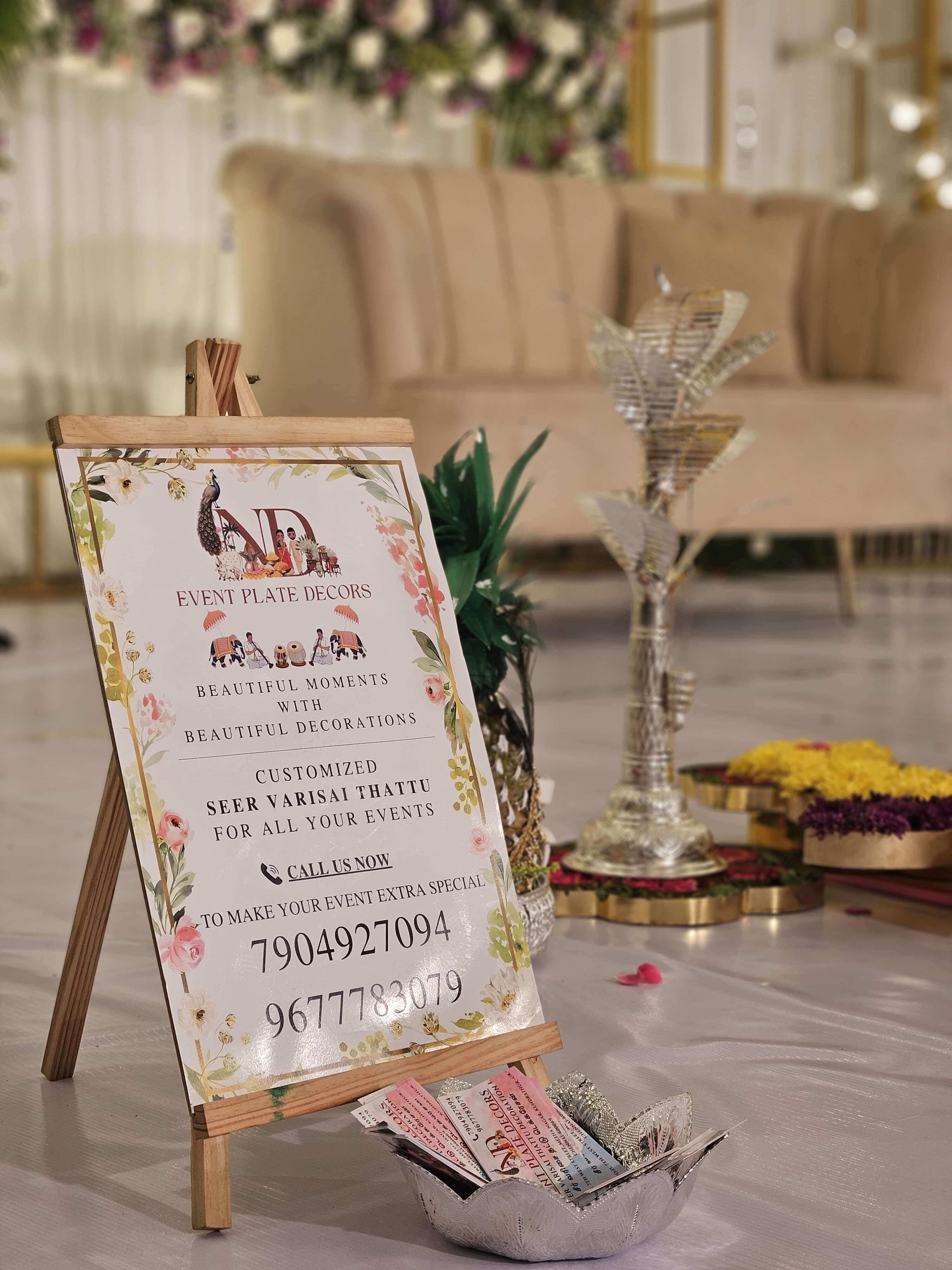 About ND Event Plate Decors